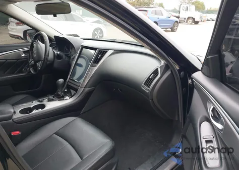 2015 Infiniti Q50 z USA, uszkodzony, nr VIN JN1BV7ARXFM395146